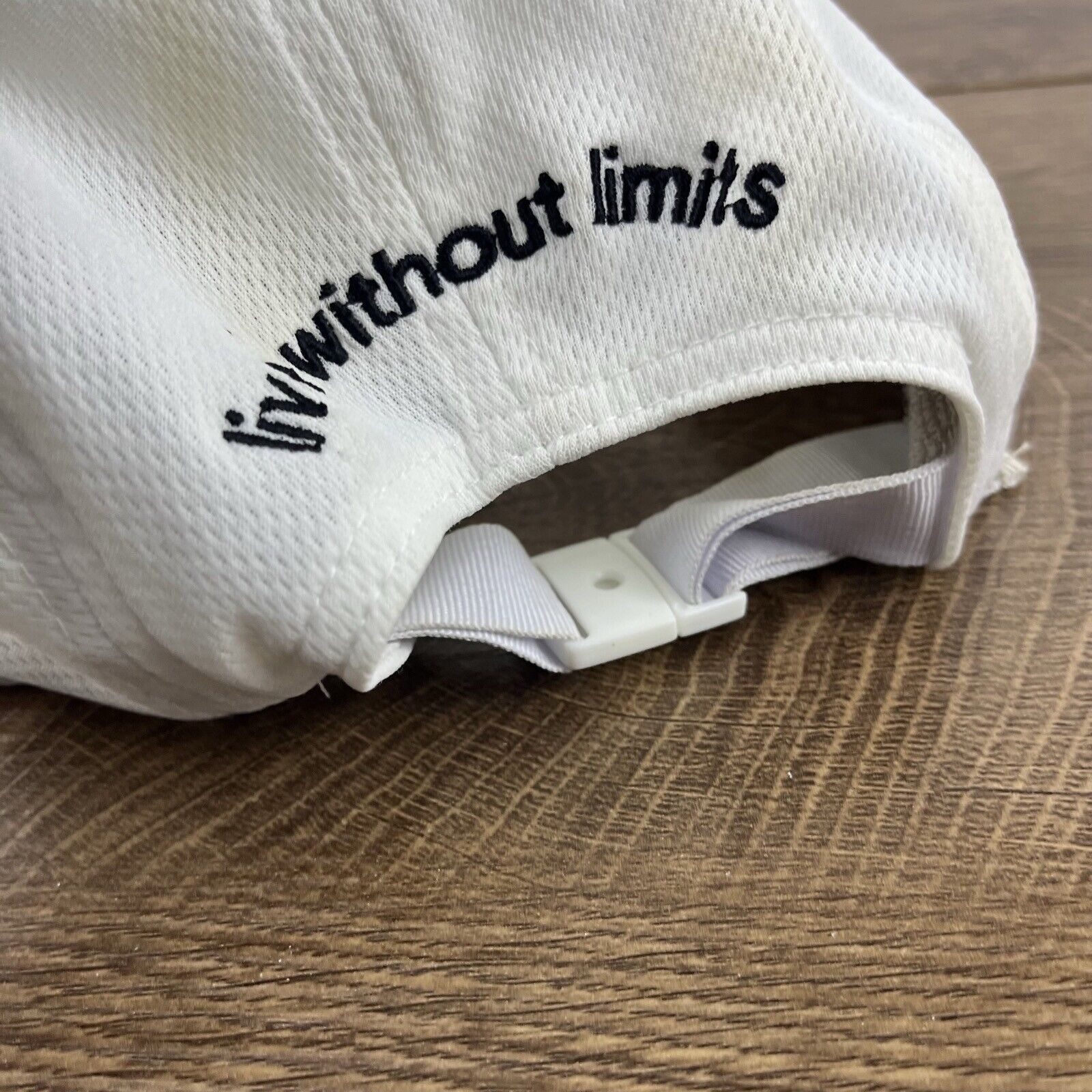 Other Life Without Limits Hat White Cap Hat Adjustable Hat White A Size ONE SIZE - 10 Thumbnail