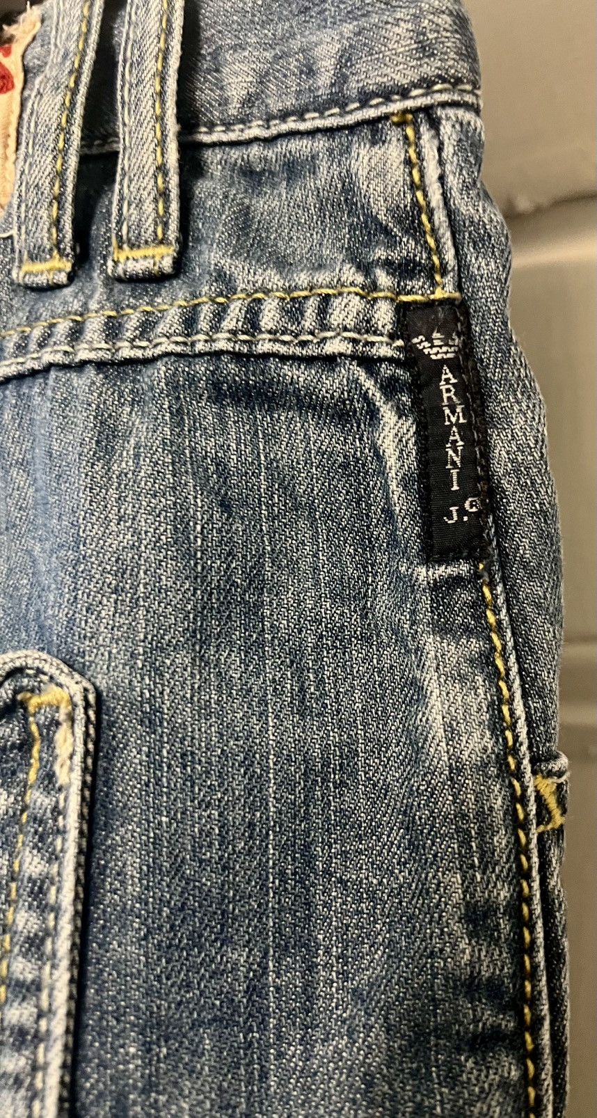 Armani Authentic Armani Jeans 100% Cotton Denim Jeans Size 38 US Size US 38 / EU 54 - 10 Thumbnail