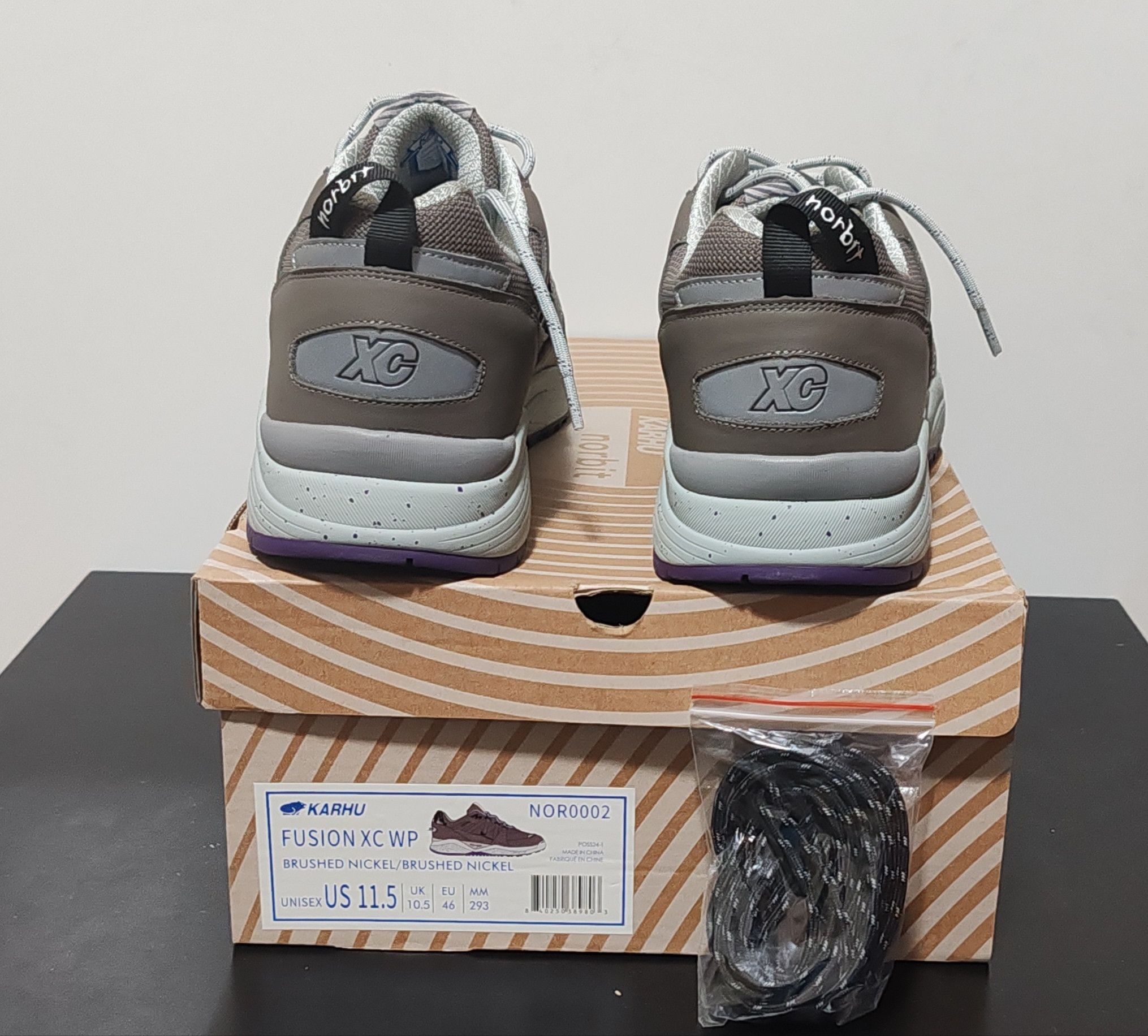 Karhu KARHU FUSION XC WP Brushed Nickel /Brushed TG:Eur 44 Size US 12.5 / EU 45-46 - 8 Thumbnail