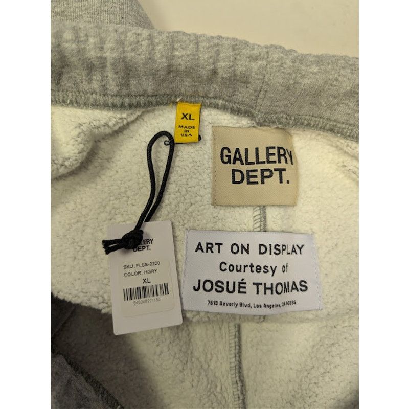 Gallery Dept. o1rshd1 French Logo Sweat Shorts in Heather Grey Size US 36 / EU 52 - 15 Thumbnail
