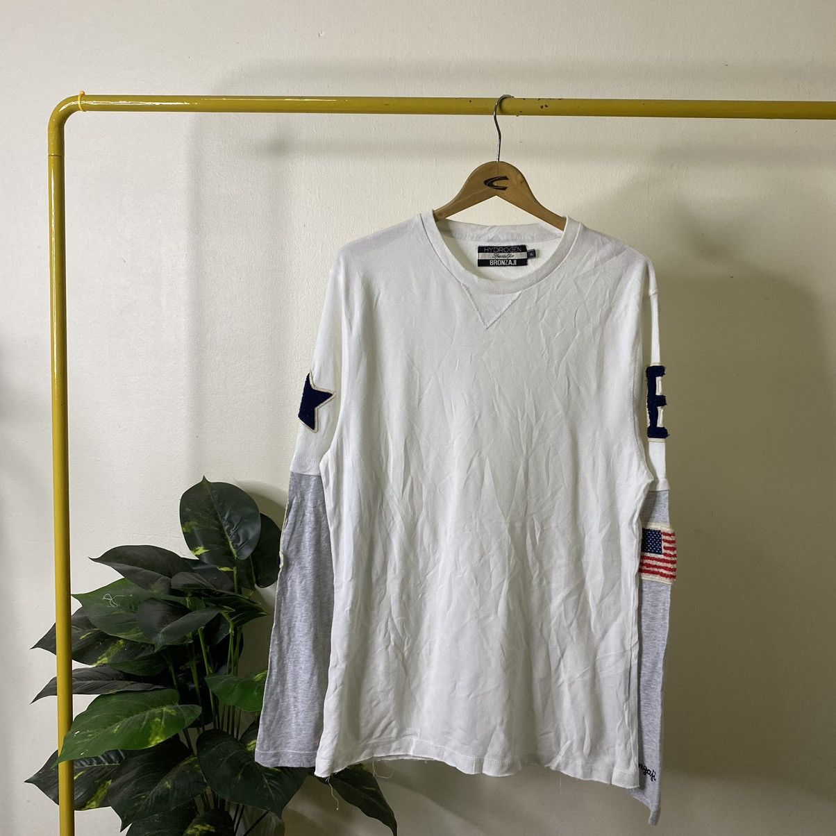 HYDROGEN Hydrogen Special For Bronzaji Collaboration LS T Shirt Size US L / EU 52-54 / 3 - 1 Thumbnail