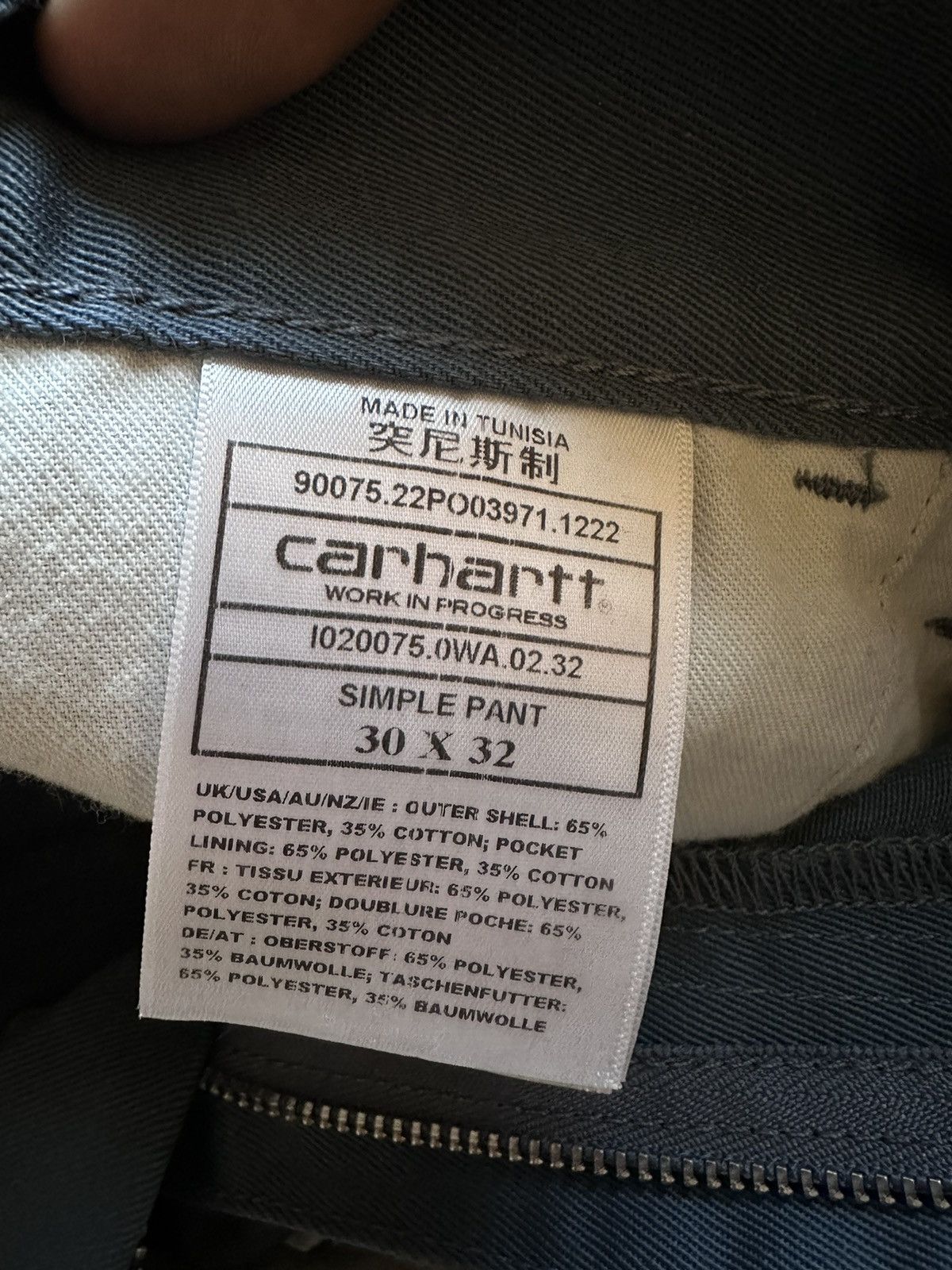 Carhartt × Carhartt Wip Carhartt work pants Size US 30 / EU 46 - 5 Thumbnail
