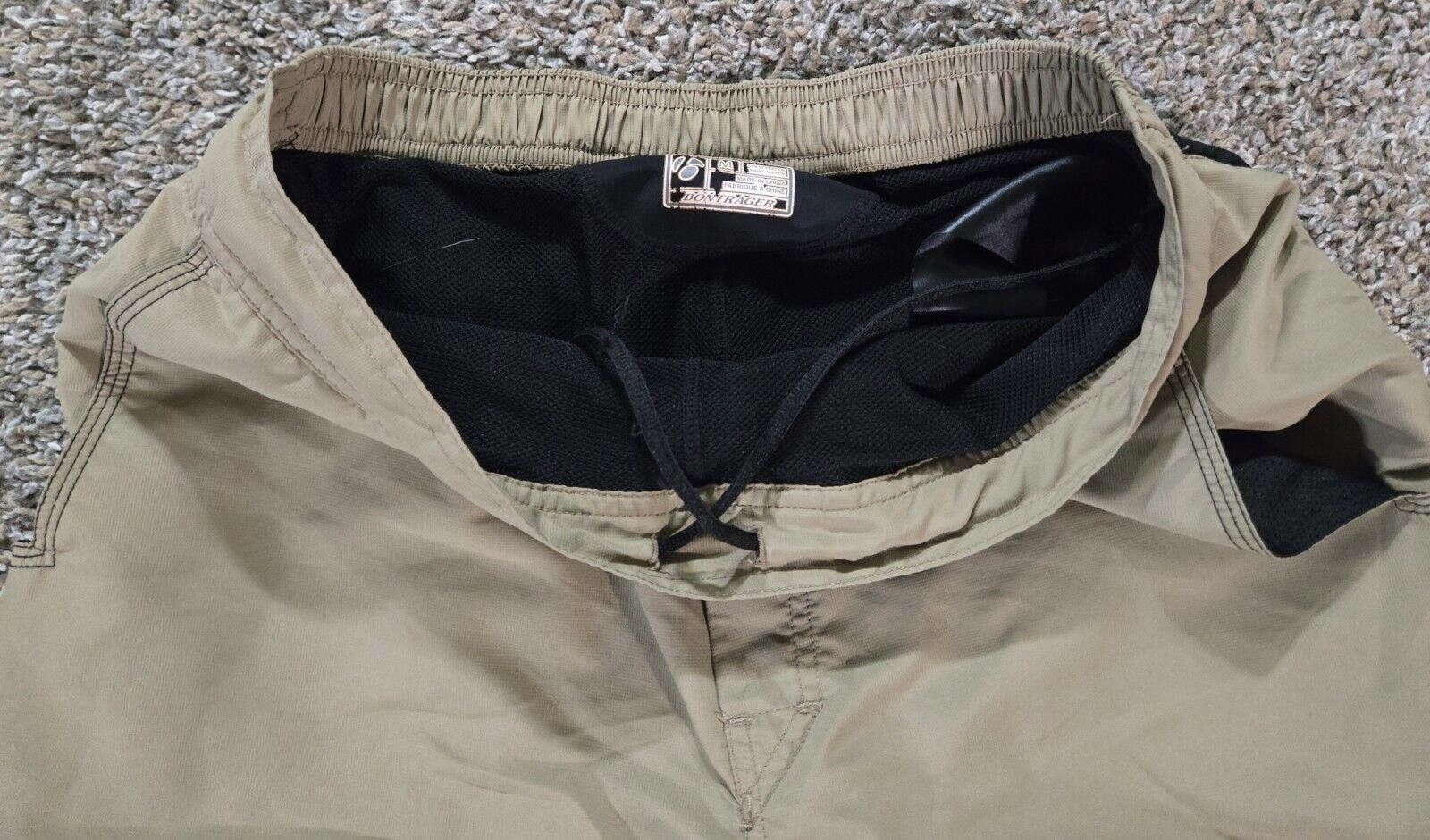 Designer Tan Bontrager Padded Bicycle Shorts Size M Size ONE SIZE - 4 Thumbnail