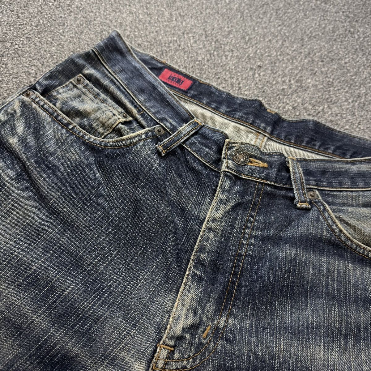 Edwin Archives Y2K Edwin 503 Faded Wash Straight Leg Denim Jeans Size US 32 / EU 48 - 13 Thumbnail