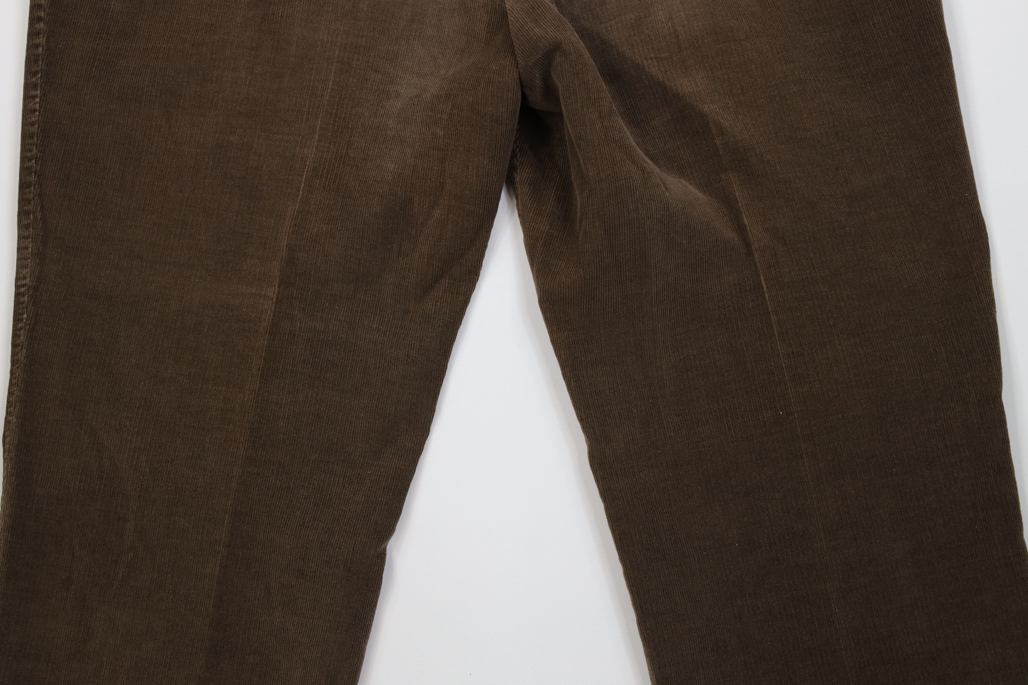 Lands' End Vintage 70s 80s Lands End Wide Leg Corduroy Pants Brown Size US 42 / EU 58 - 12 Thumbnail
