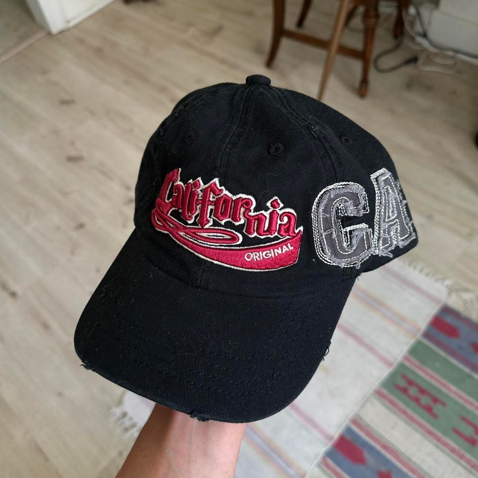 Robin Ruth × Vintage Y2K Grunge California Embroidered Robin Ruth Baseball Hat Size ONE SIZE - 1 Thumbnail