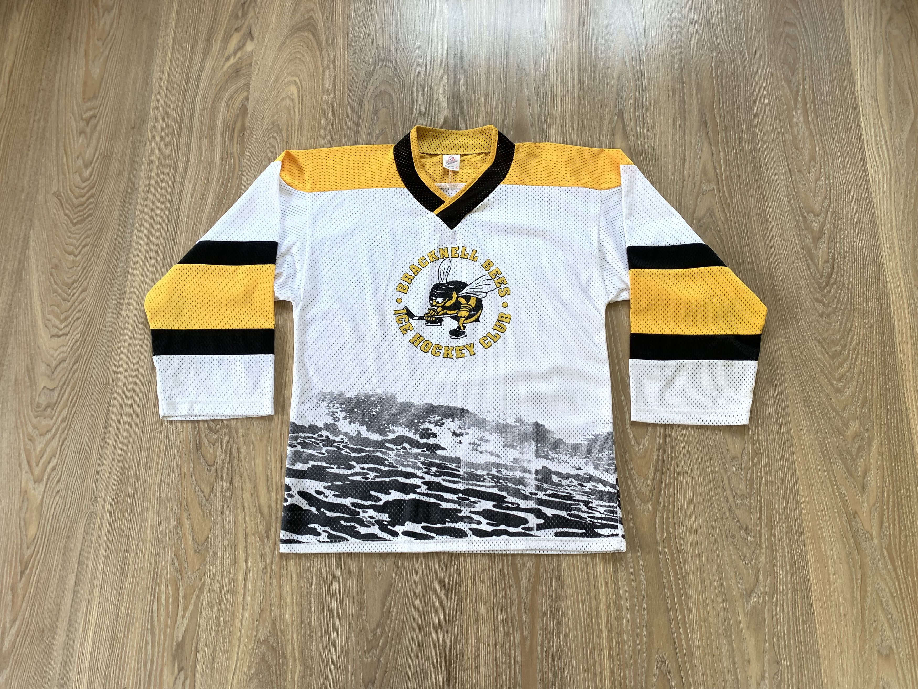 NHL × Vintage Vintage Bracknell Bees Hockey Jersey Size US S / EU 44-46 / 1 - 1 Thumbnail