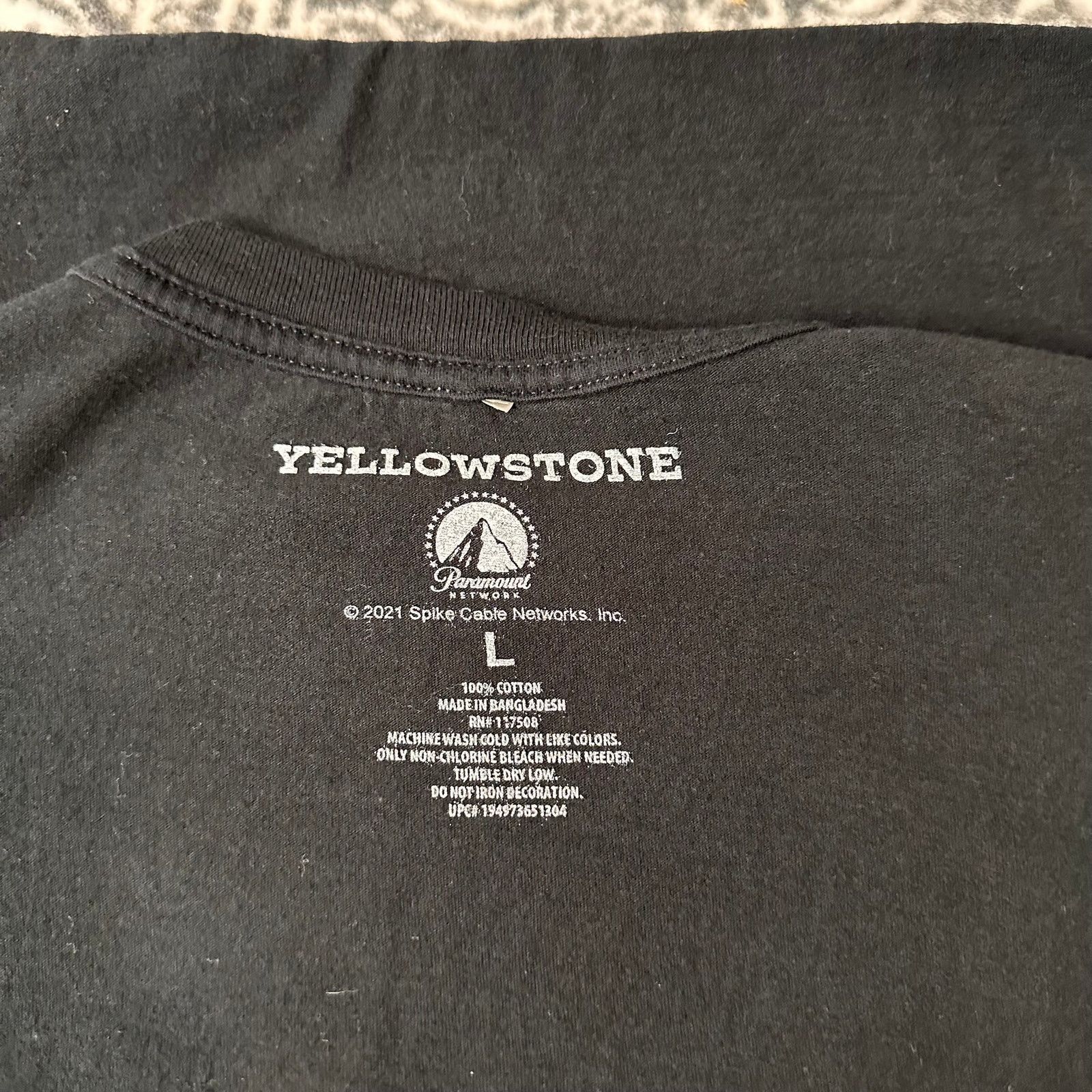 Other Yellowstone TV Series Paramount Graphic Short Sleeve T-Shirt Size US L / EU 52-54 / 3 - 4 Thumbnail