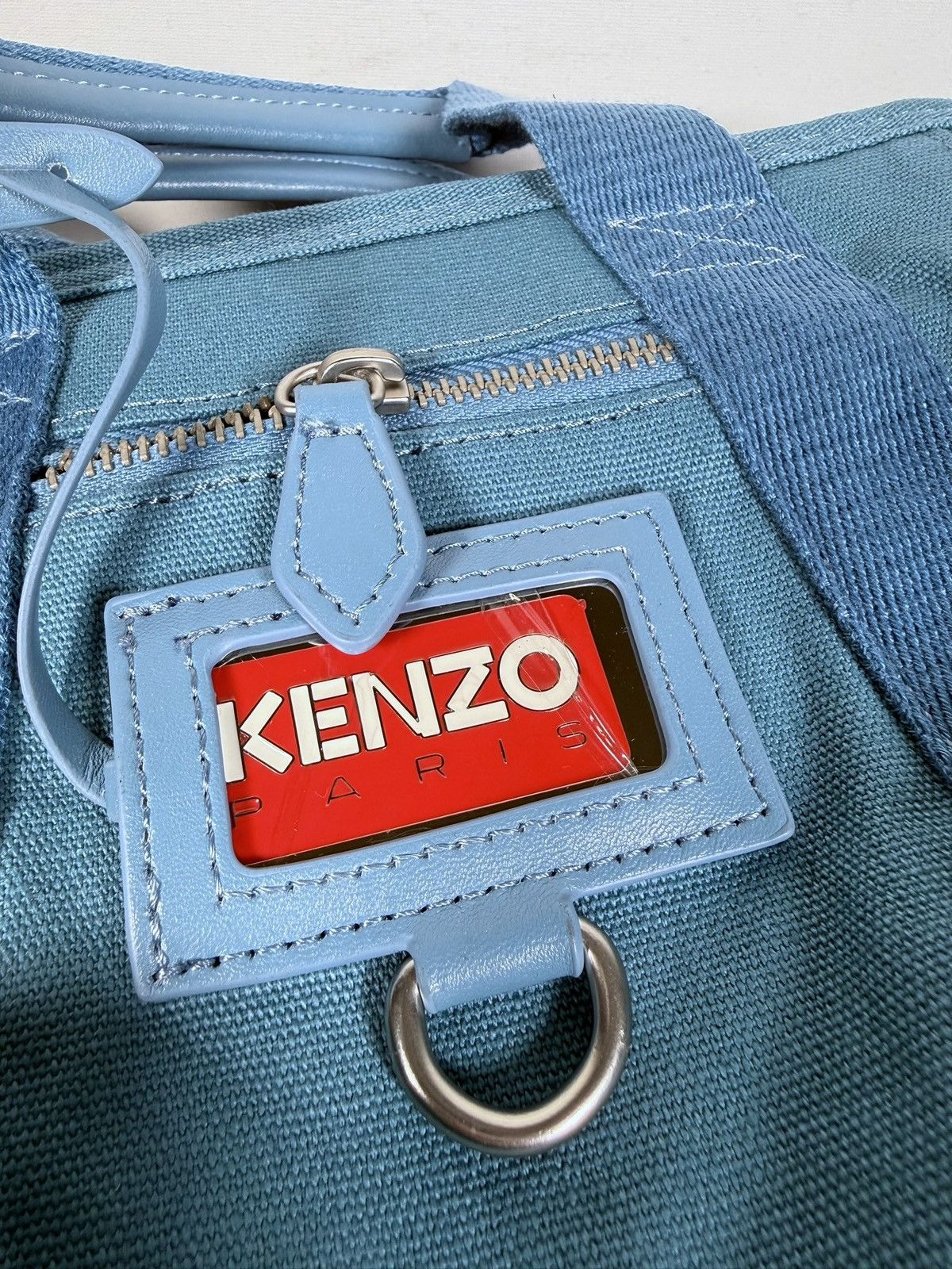 Kenzo BNWT Kenzo Blue Mini Tote Handle Bag Size ONE SIZE - 3 Thumbnail