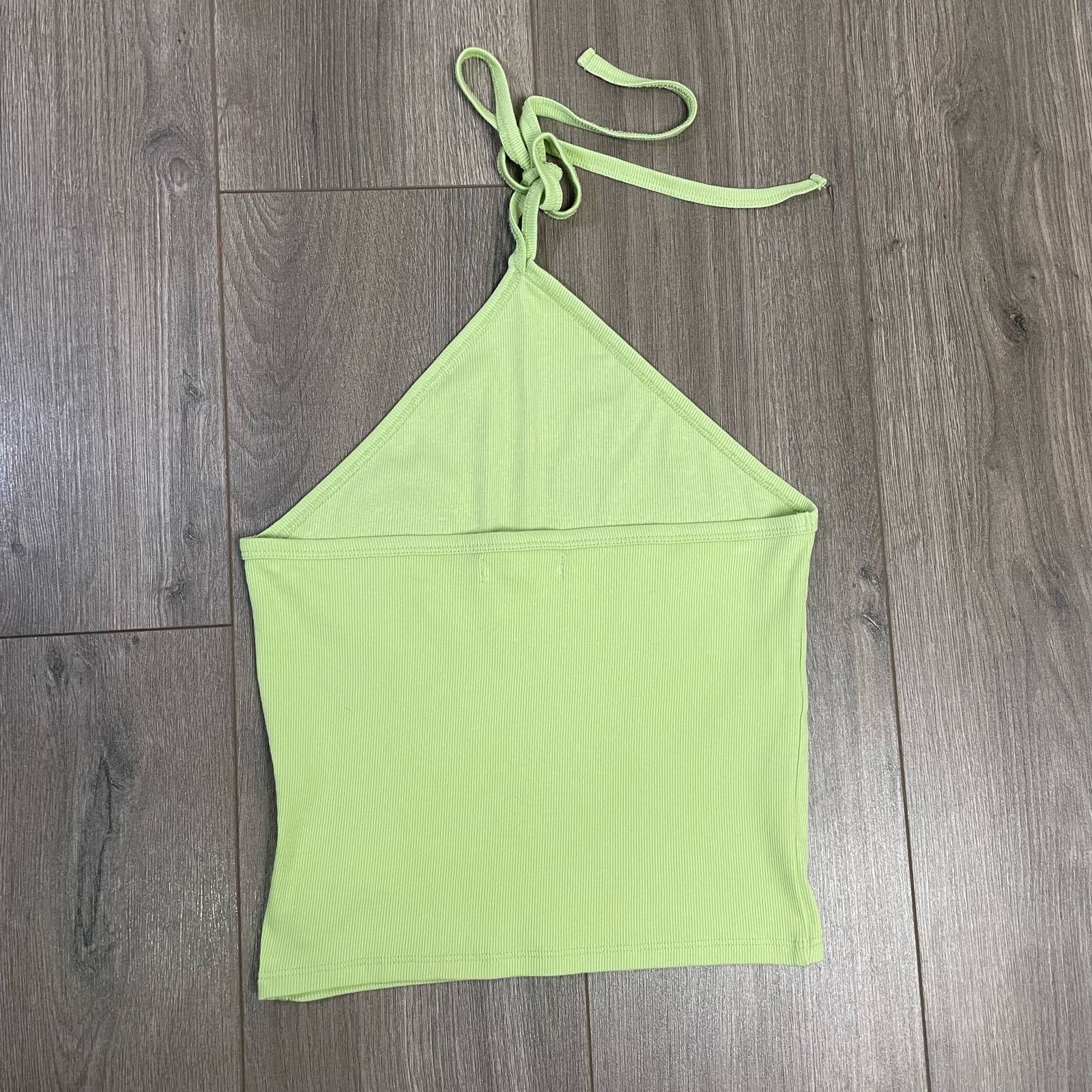 Madewell Madewell Brightside Vine Halter Rib Tank Top US Women's L Size L / US 10 / IT 46 - 2 Thumbnail