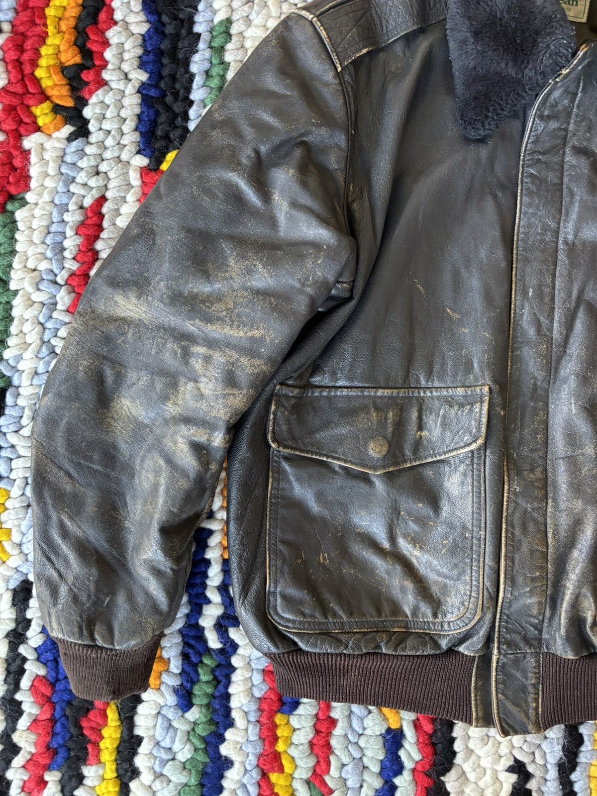 L.L. Bean Vintage L.L Bean Leather Jacket Brown Size US M / EU 48-50 / 2 - 5 Thumbnail