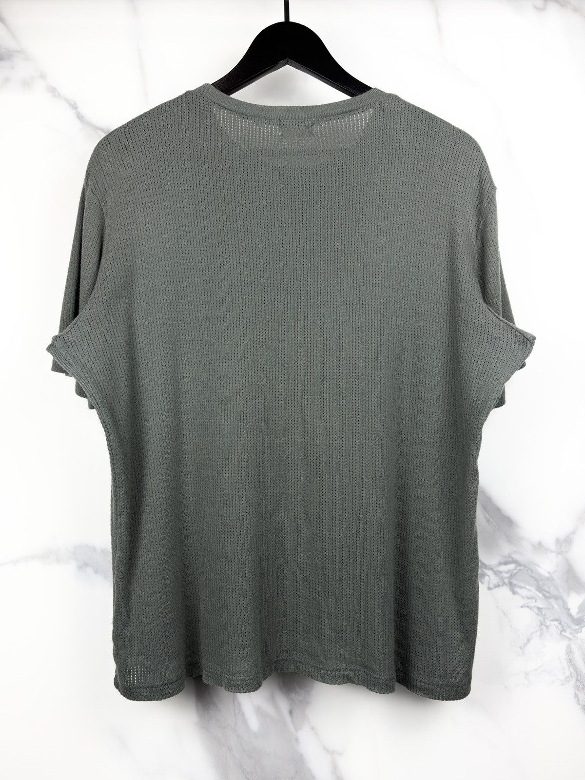 Helmut Lang SS99 Helmut Lang Vintage Limited Edition Waffle Mesh Tshirt Size US L / EU 52-54 / 3 - 2 Thumbnail