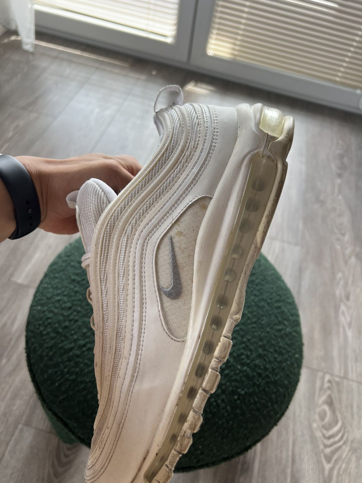 Nike Nike Air Max 97 White Avant Garde Y2k MX Zoom Sneakers Size US 12 / EU 45 - 15 Thumbnail