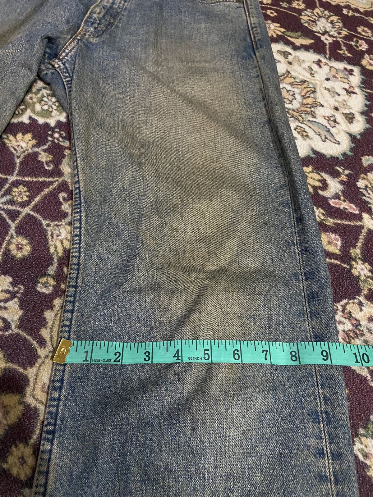 If Six Was Nine Vintage Levis 503 jeans red inside clothing flare Size US 32 / EU 48 - 19 Thumbnail
