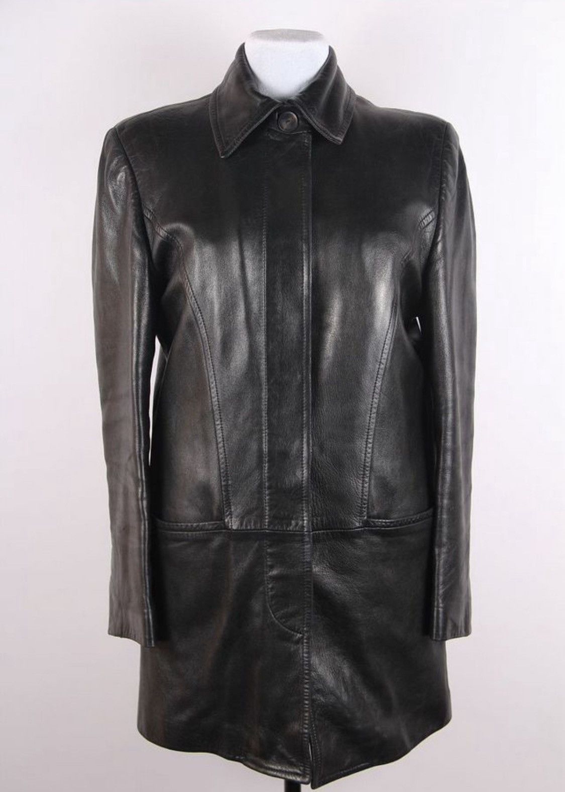 Gucci × Tom Ford AW1997 Gucci by Tom Ford biker leather jacket