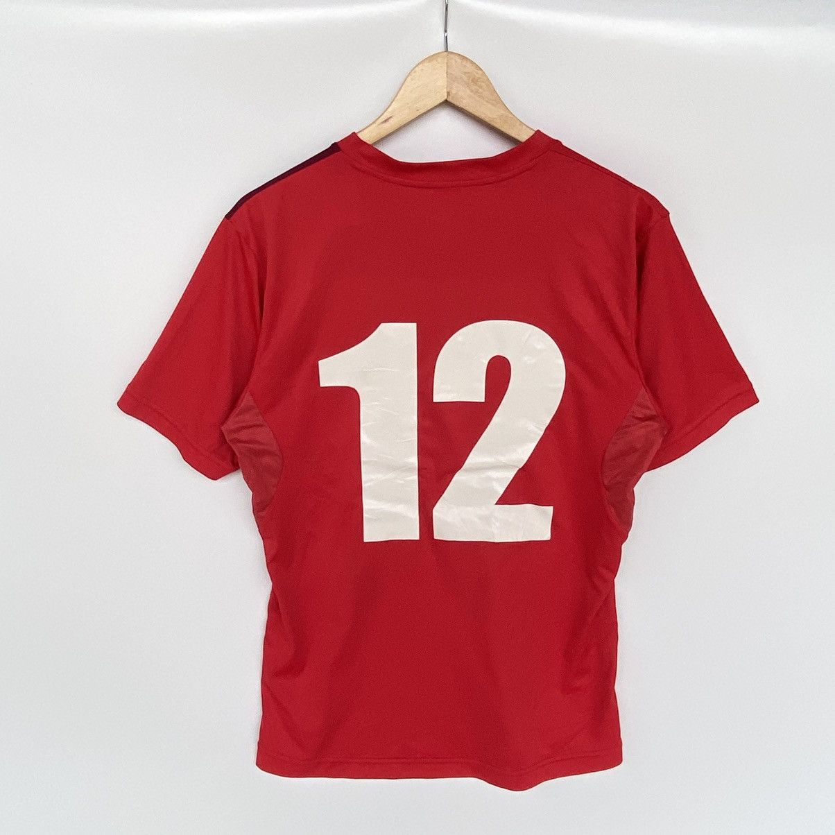 Other Vintage New Balance Football Red/Burgundy Pullover Size L Size US L / EU 52-54 / 3 - 8 Thumbnail