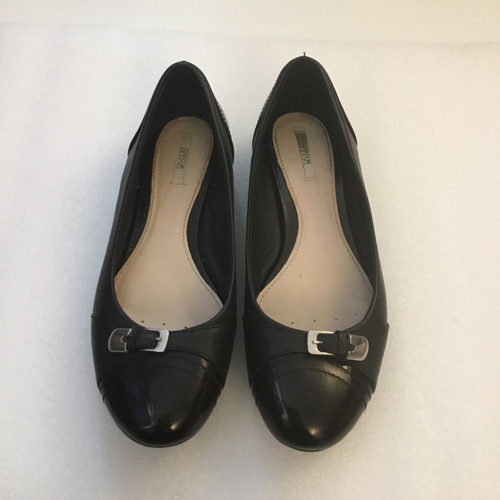 Geox Geox Black Respira Flats with Buckle Accent Size US 6 / IT 36 - 1 Thumbnail