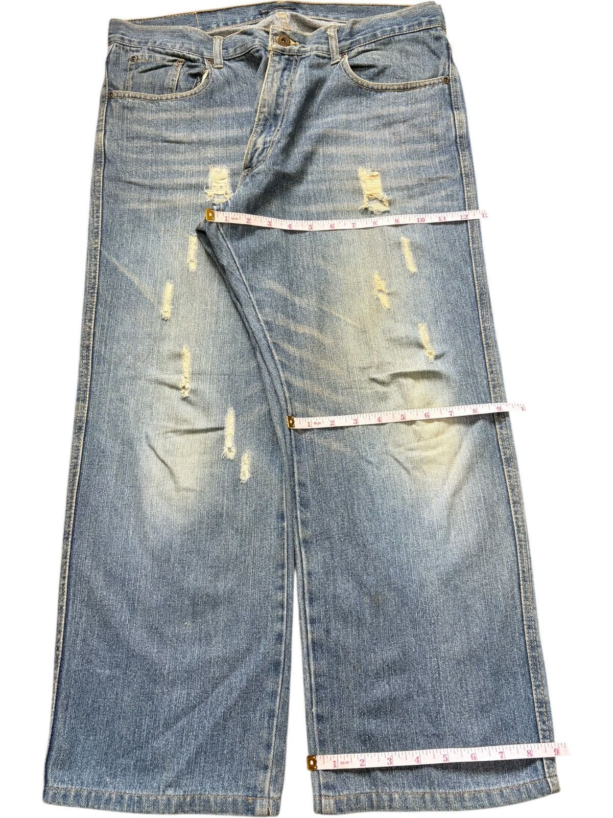Acne Studios Vintage Japanese Brand Distressed Baggy Jeans Size 34" / US 12 / IT 48 - 8 Thumbnail