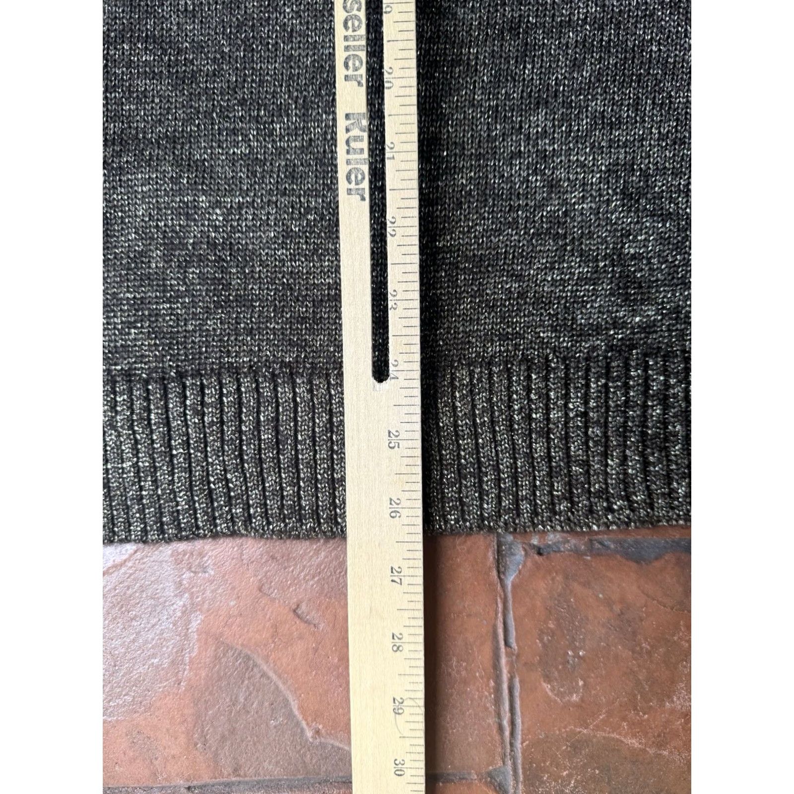 Boston Proper VINTAGE Boston Proper Sweater Women’s XS Brown Regular Crew Neck Faux Fur Cuff Pullover Size XS / US 0-2 / IT 36-38 - 5 Thumbnail