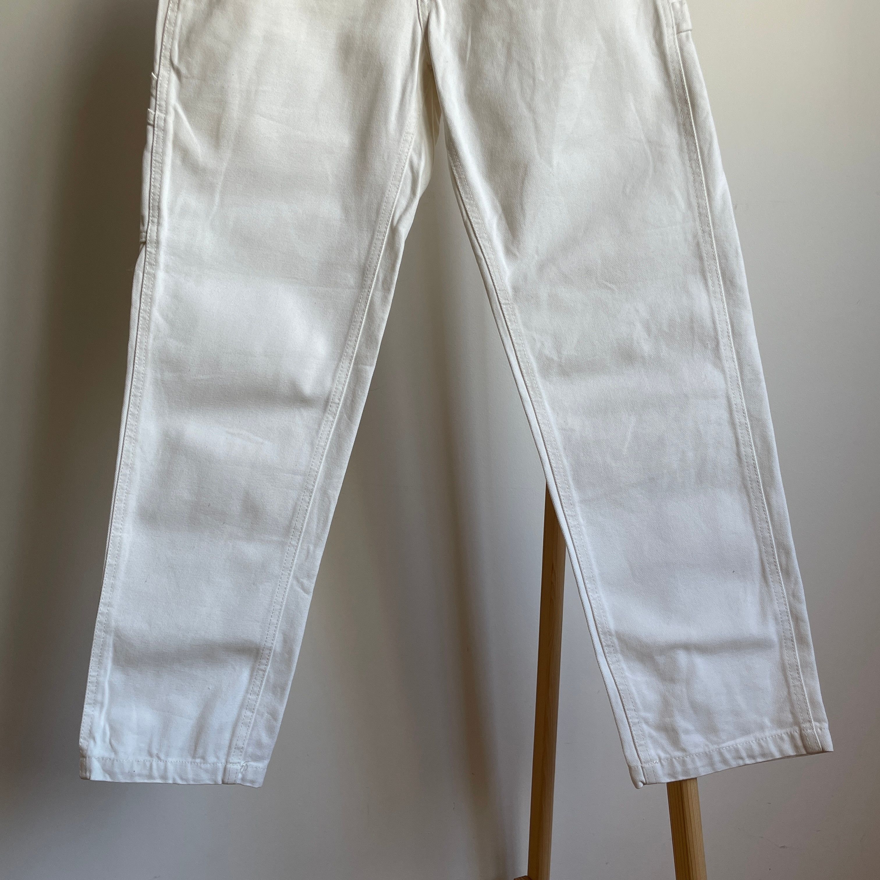 Dickies Dickies Canvas White Carpenter Work Pants Size 28 Size US 28 / EU 44 - 7 Thumbnail