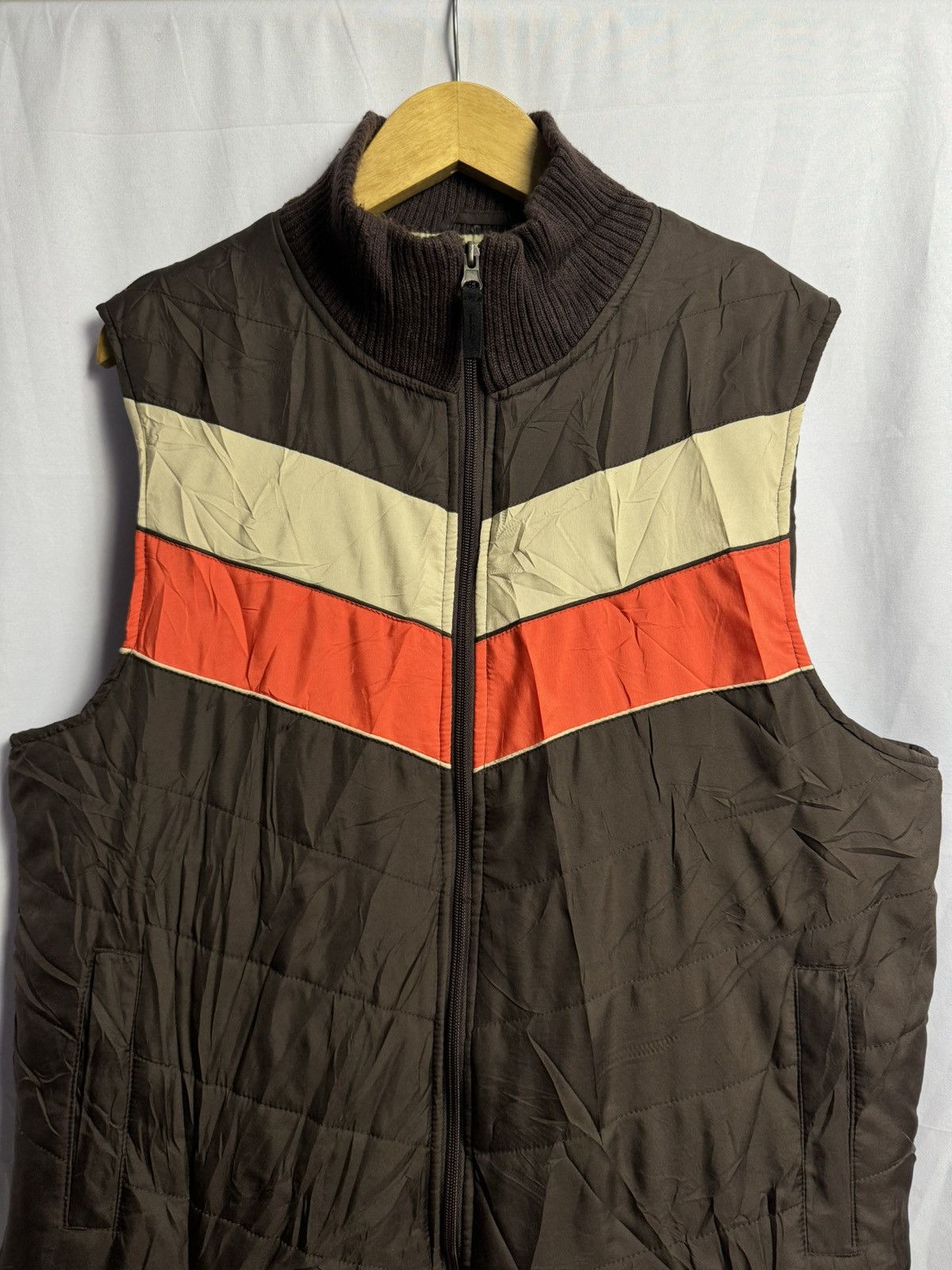 If Six Was Nine × Japanese Brand × Le Grande Bleu (L.G.B.) Beaumont Carr Puffer Vest Lgb style Size US L / EU 52-54 / 3 - 3 Thumbnail