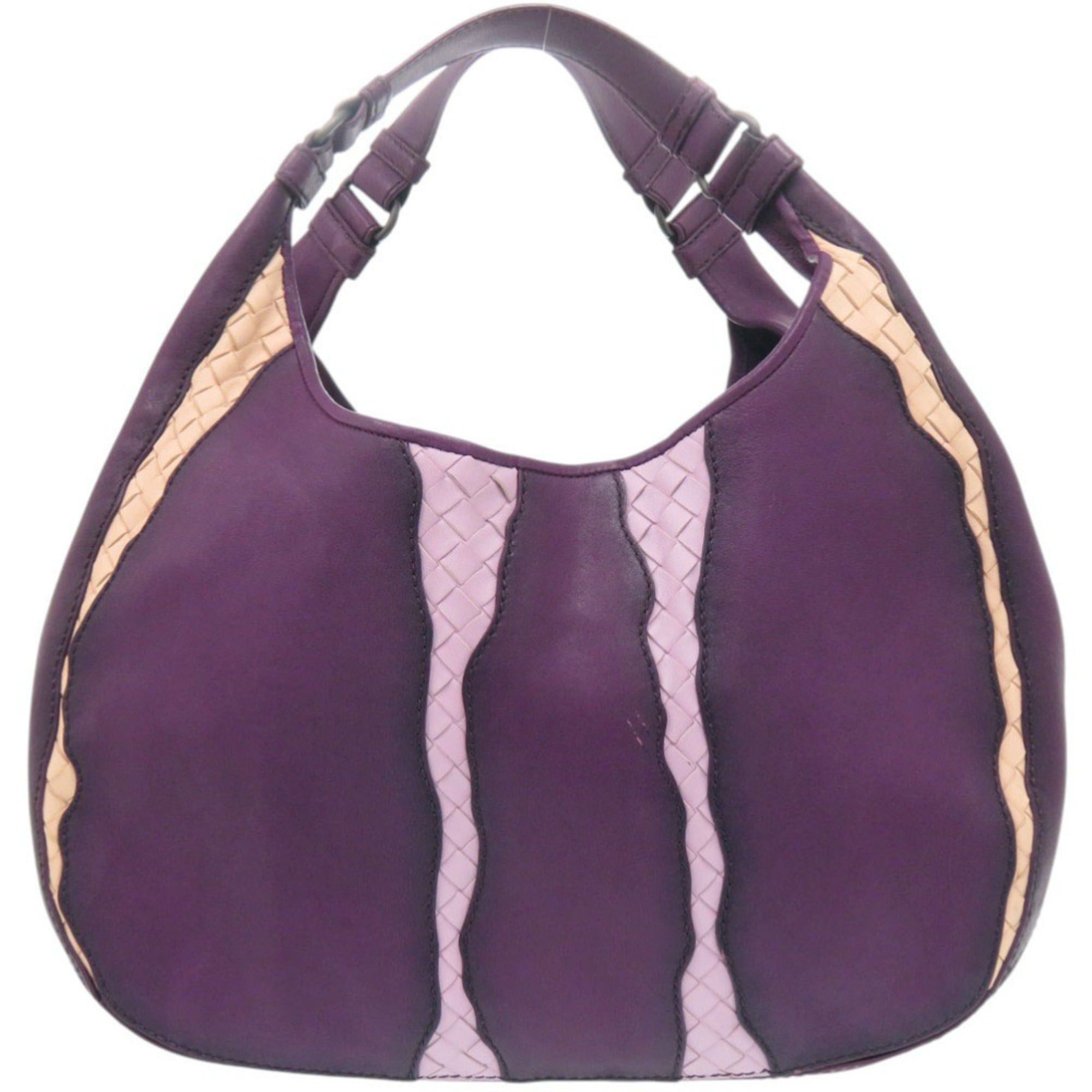 Bottega Veneta Bottega Veneta Hobo Leather Purple Handbag 1417BOTTEGAVENETA Size ONE SIZE - 1 Thumbnail