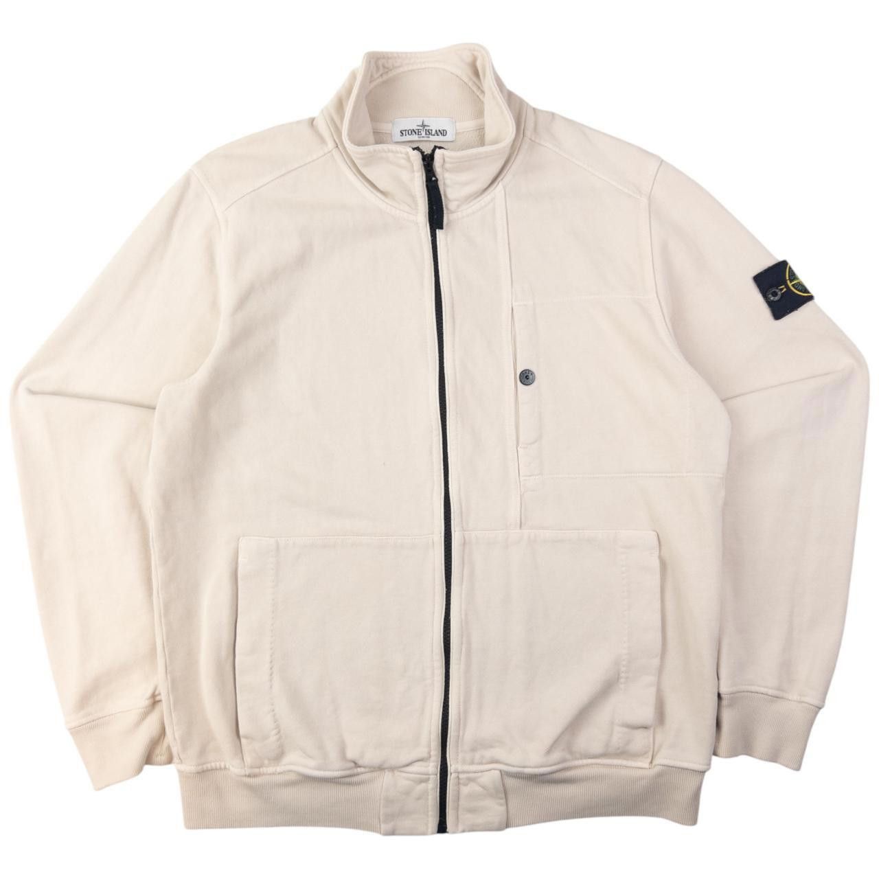 Stone Island Vintage Stone Island Zip Up Sweatshirt Size M Size US M / EU 48-50 / 2 - 1 Thumbnail