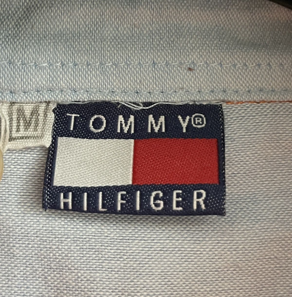 Tommy Hilfiger Vintage Tommy Hilfiger Polo Orange Size US M / EU 48-50 / 2 - 8 Thumbnail