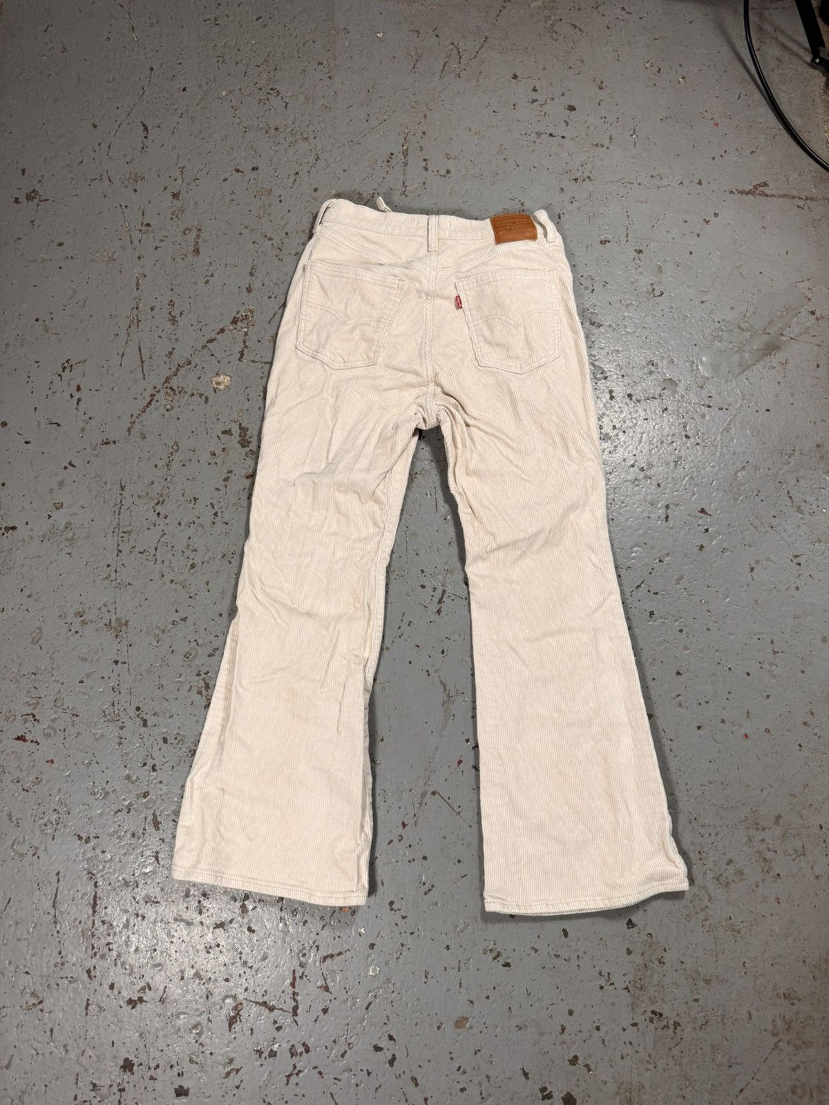 Levi's Vintage Off White Levis Corduroy Pants Size US 30 / EU 46 - 3 Thumbnail