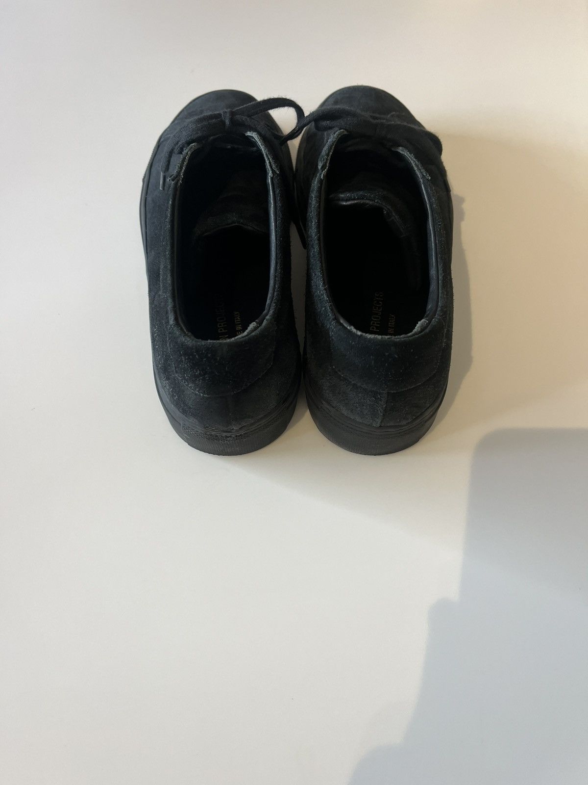 Common Projects Achilles Low in Suede Black Size 42 Size US 8 / EU 41 - 2 Thumbnail