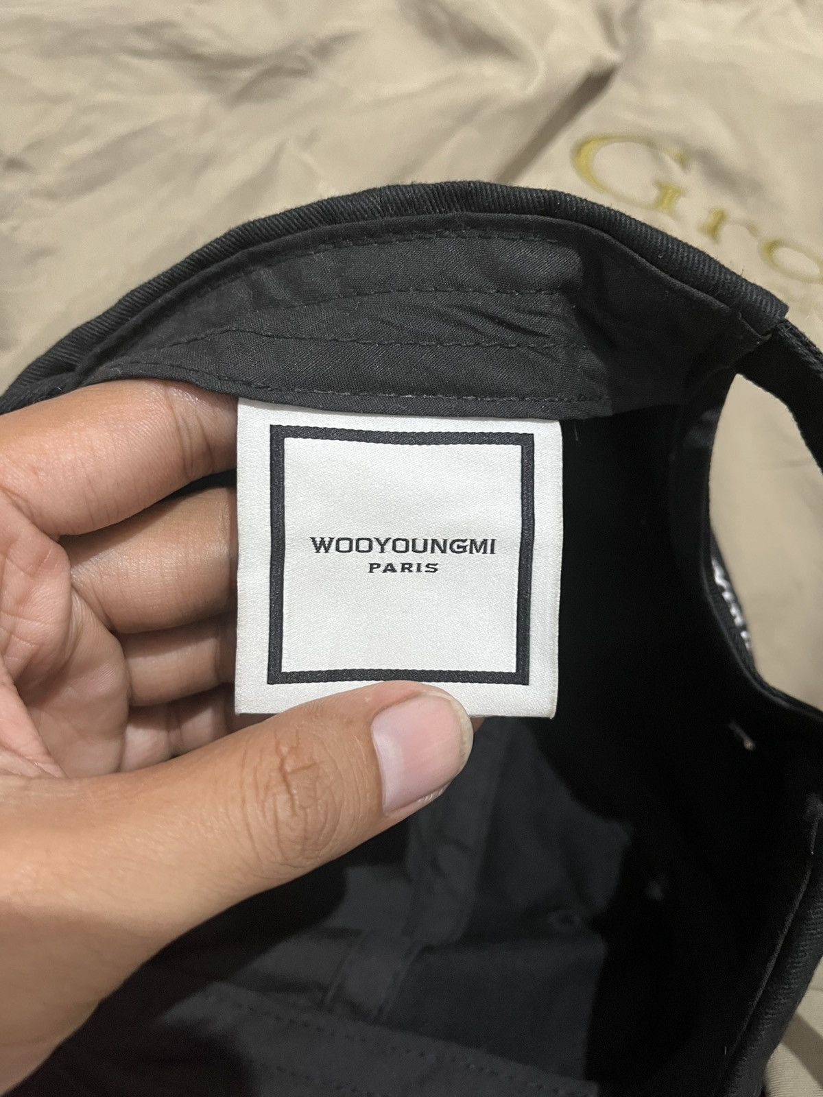 Wooyoungmi Wooyoungmi baseball cap black Size ONE SIZE - 4 Thumbnail