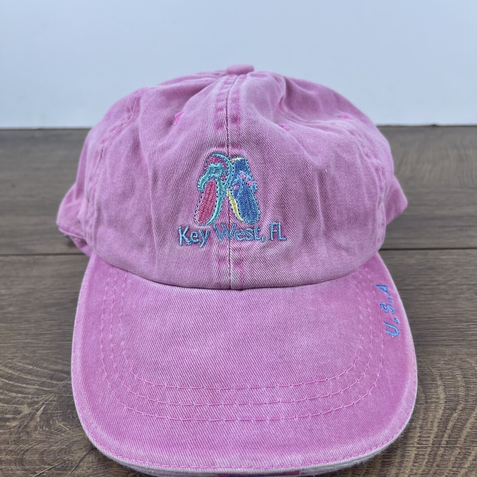 Other Key West Florida Hat Key West Hat Pink Cap Adjustable Pink A Size ONE SIZE - 3 Thumbnail