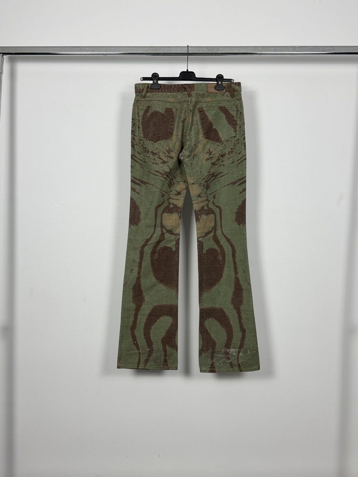 Roberto Cavalli Roberto Cavalli S/S2002 Reversible Psychedelic Denim Jeans Size 30" / US 8 / IT 44 - 6 Thumbnail