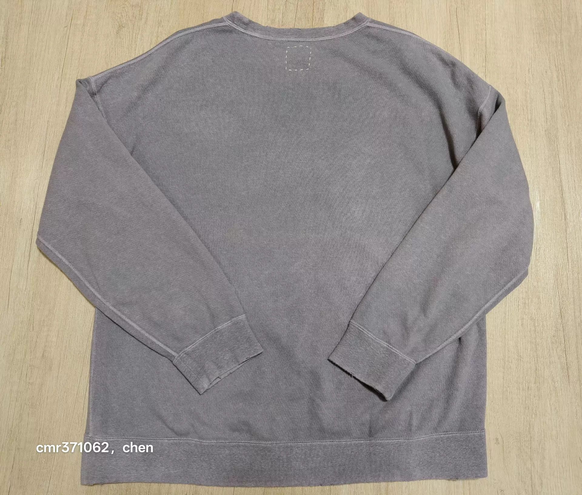 Visvim visvim 21ss jumbo sweat l/s (uneven dye) destroyed purple 3 Size US L / EU 52-54 / 3 - 7 Thumbnail