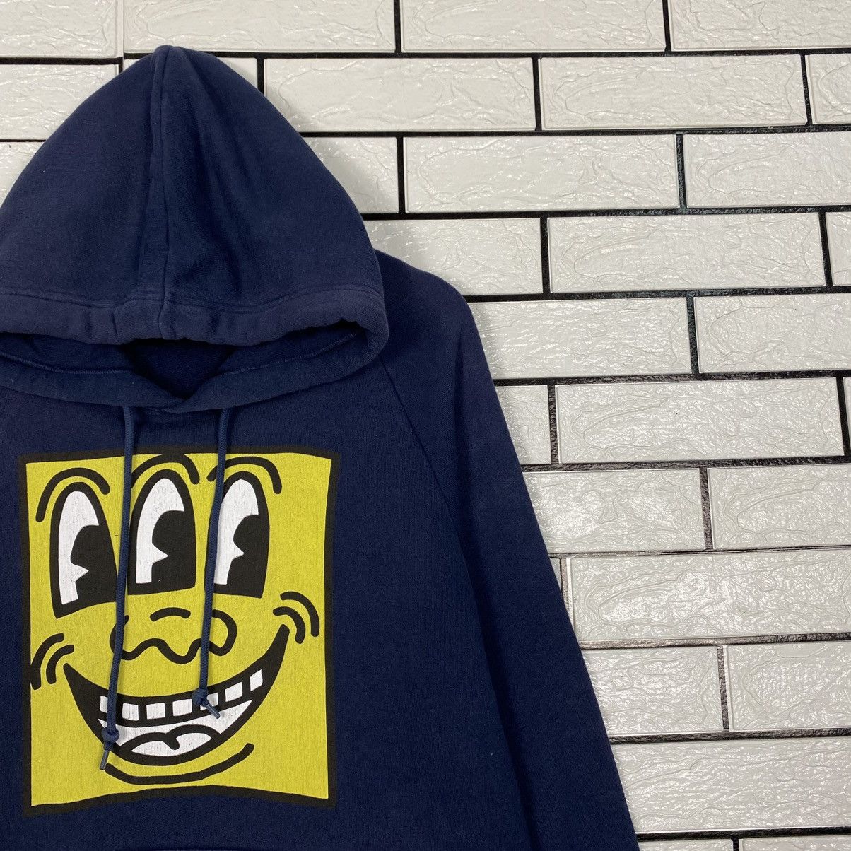 Japanese Brand 📌Vintage Hoodie Keith Harring Big Logo Size US L / EU 52-54 / 3 - 7 Thumbnail