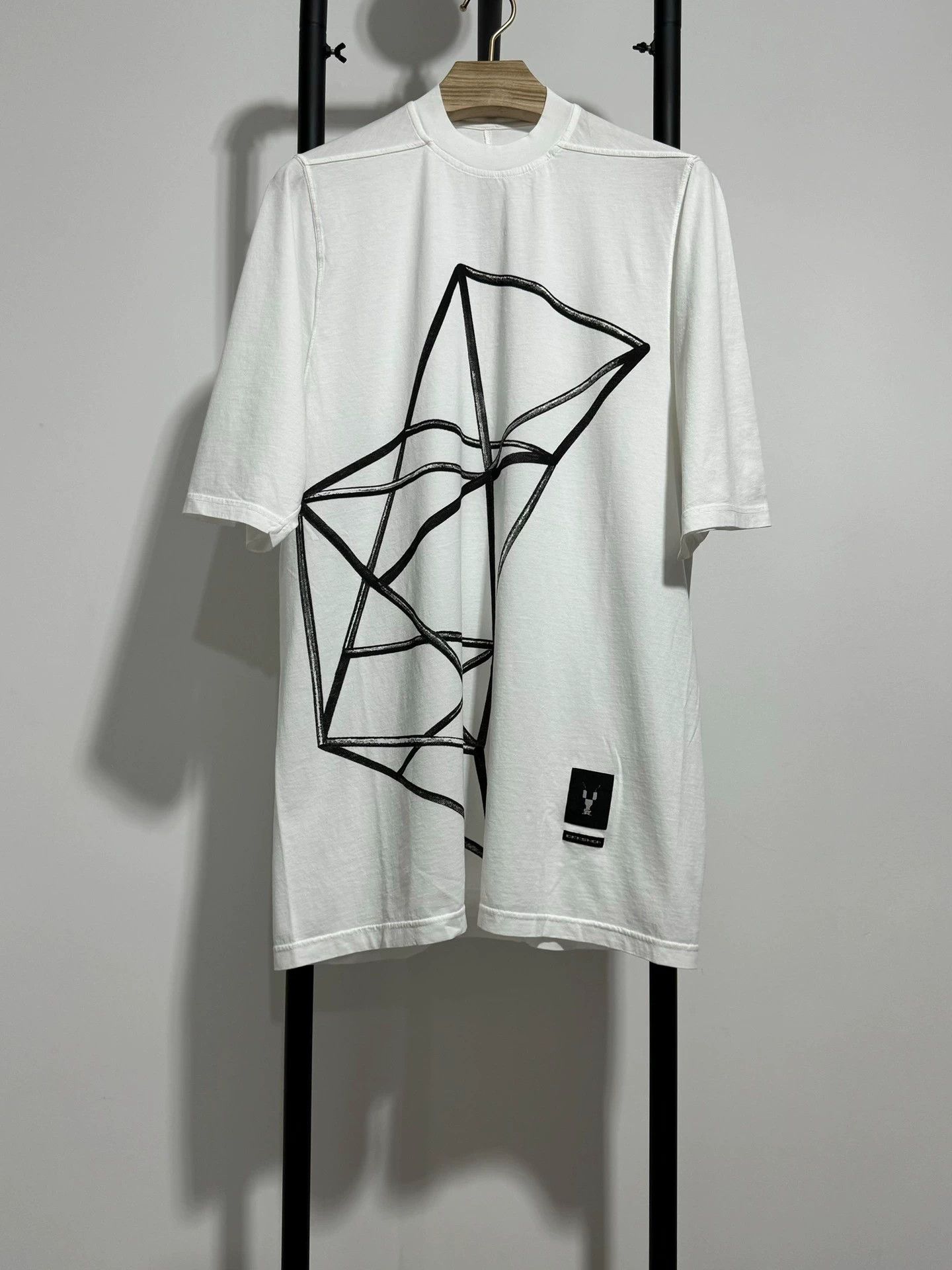 Rick Owens RO Jumbo short sleeve oversized tee XS Size US XS / EU 42 / 0 - 1 Thumbnail
