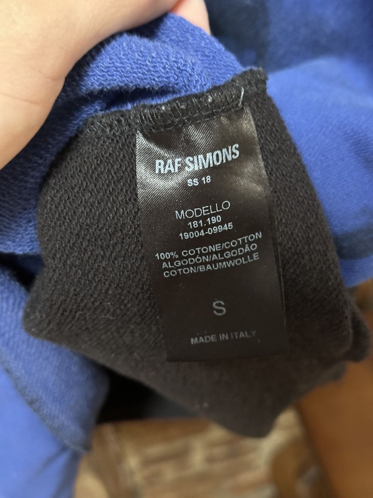 Raf Simons SS18 Raf Simons Joy Division Crewneck Sweatshirt Size US XL / EU 56 / 4 - 3 Thumbnail