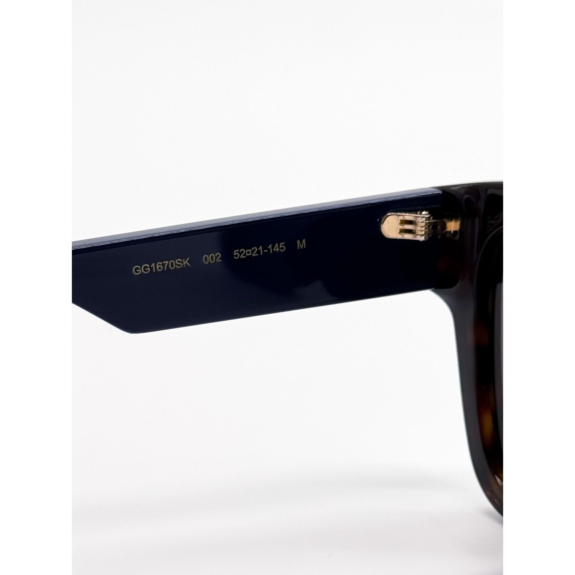 Gucci NEW GUCCI SUNGLASSES GG1670SK 002 HAVANA SQUARE MEN GUCCI Size ONE SIZE - 8 Thumbnail