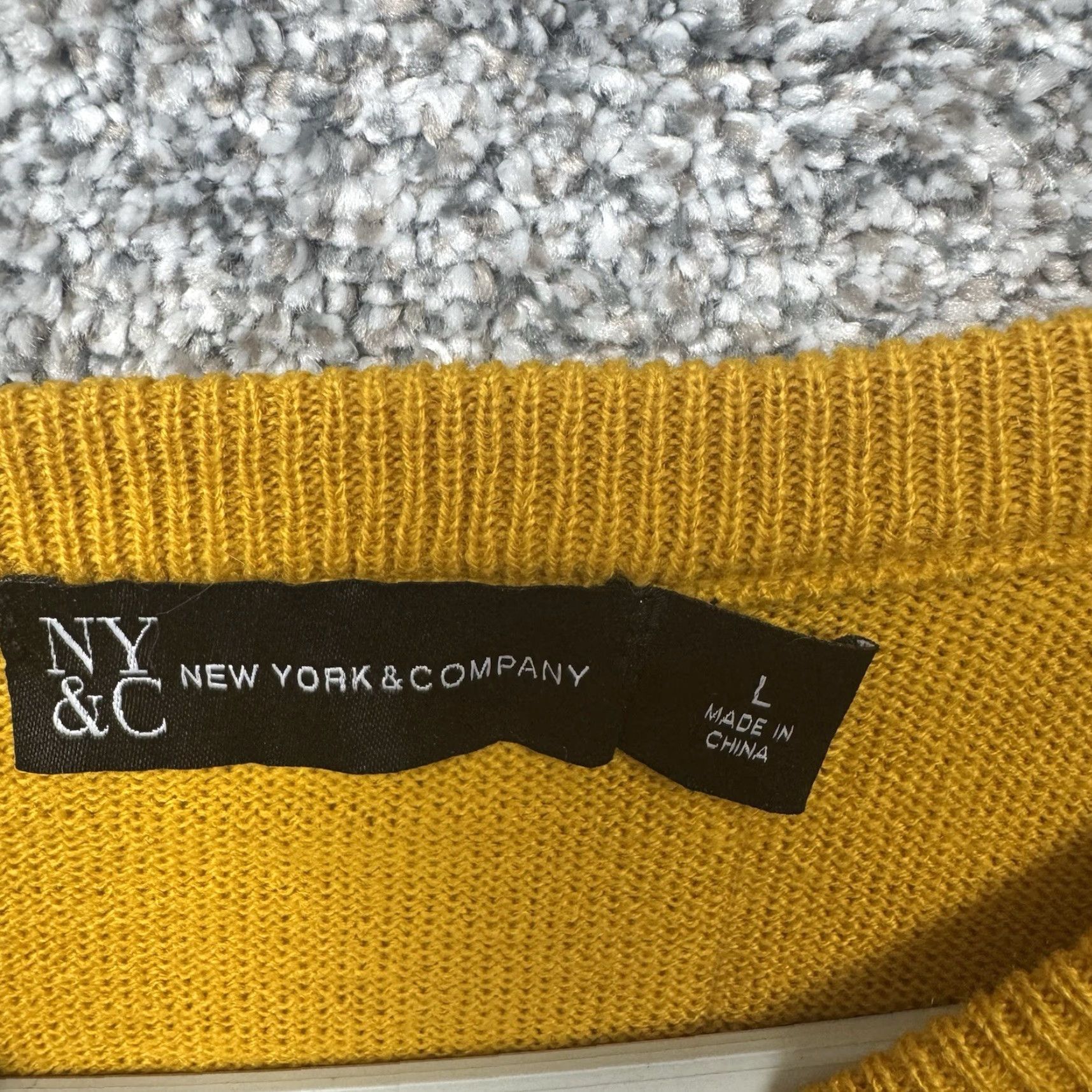 Vintage NY&C Sweater Large Classic Office Casual Comfort Layering Transitional Layering Size L / US 10 / IT 46 - 7 Thumbnail