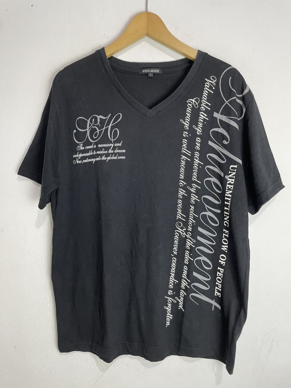 If Six Was Nine Avail mode Seditionaries Poem Cyber Gothic Punk T Shirt Size US L / EU 52-54 / 3 - 1 Thumbnail