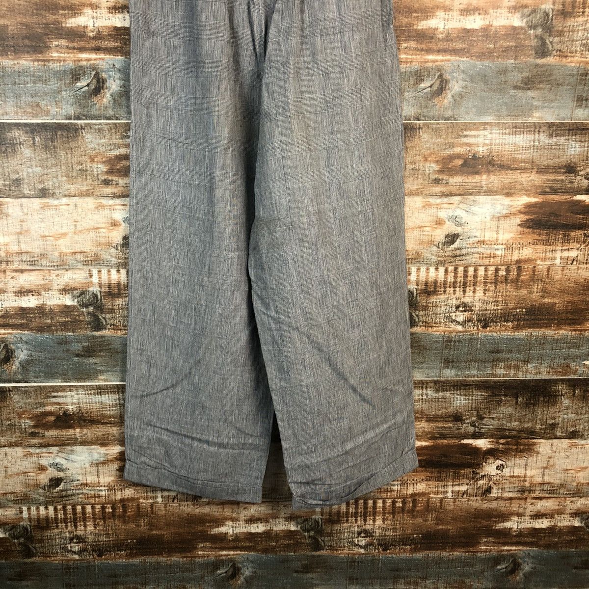 Issey Miyake DL Issey Miyaki Japan Gray palazo Pants #C639 Size 25" / US 0 / IT 36 - 15 Thumbnail