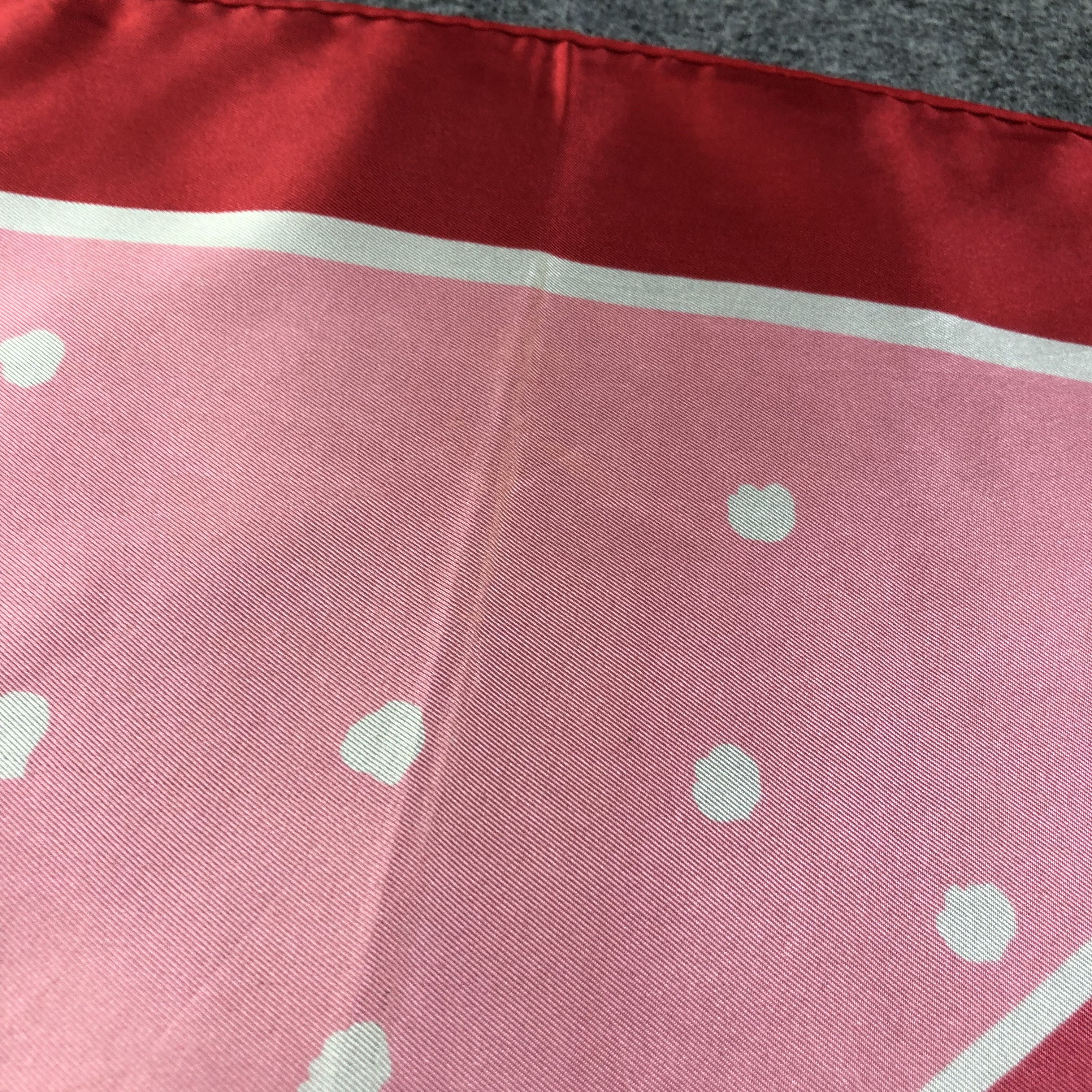 Japanese Brand Jacques Heim Luxury Hand Rolled Silk Scarf M800 Size ONE SIZE - 6 Thumbnail