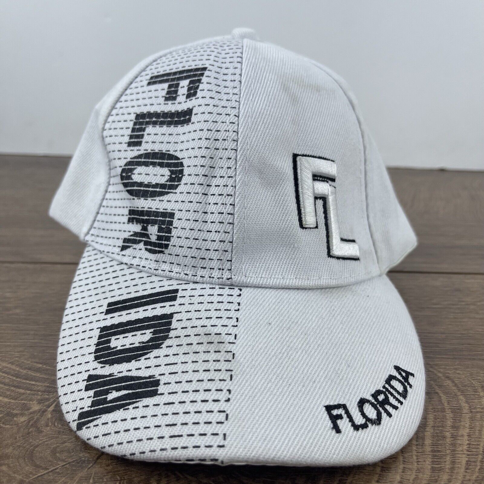 Other Florida White Hat Florida Baseball Hat White Adjustable Hat Size ONE SIZE - 4 Thumbnail
