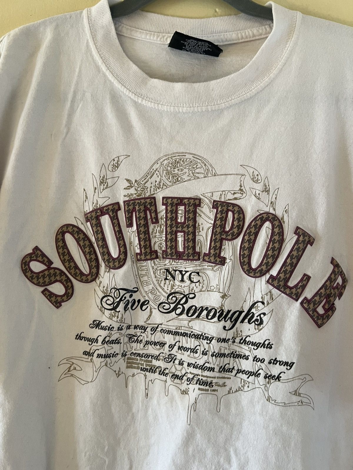 Southpole × Vintage Y2K Southpole NYC T shirt Size US L / EU 52-54 / 3 - 3 Thumbnail