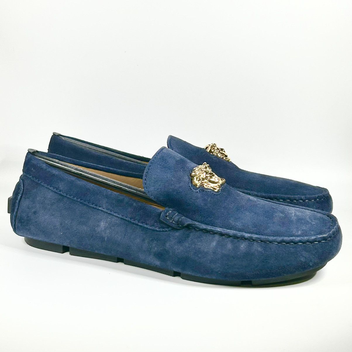 Versace New Versace Medusa Suede Driving Loafers Men’s Size 9.5US Size US 9.5 / EU 42-43 - 1 Thumbnail