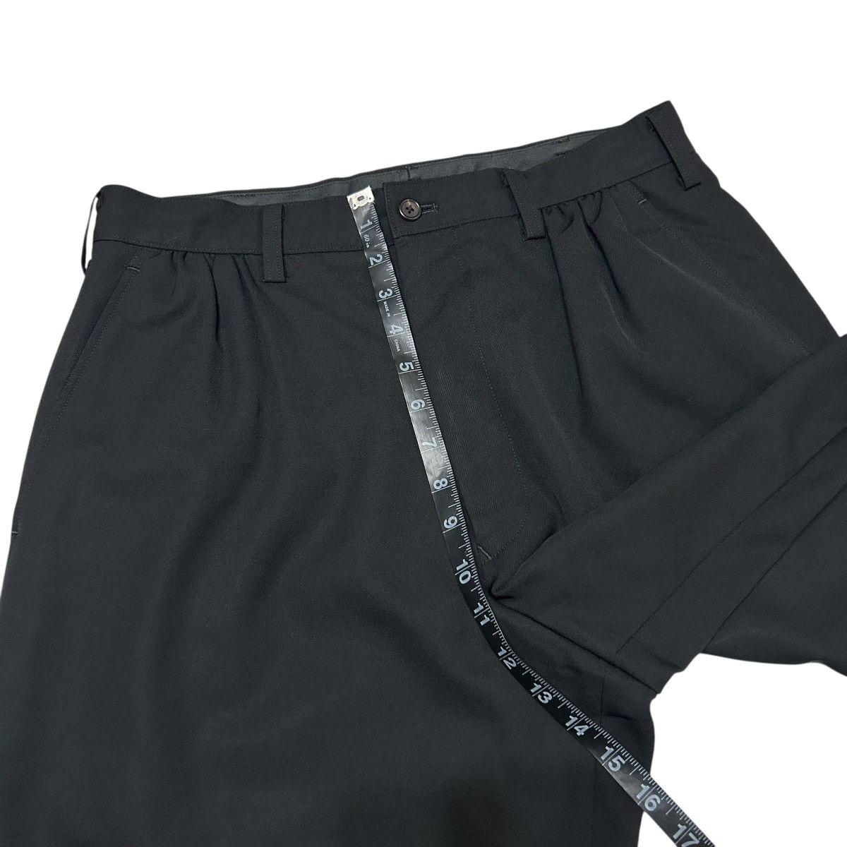 Yohji Yamamoto 636 90s Y's for men Yohji Yamamoto wool slacks pants archive Size US 31 - 13 Thumbnail