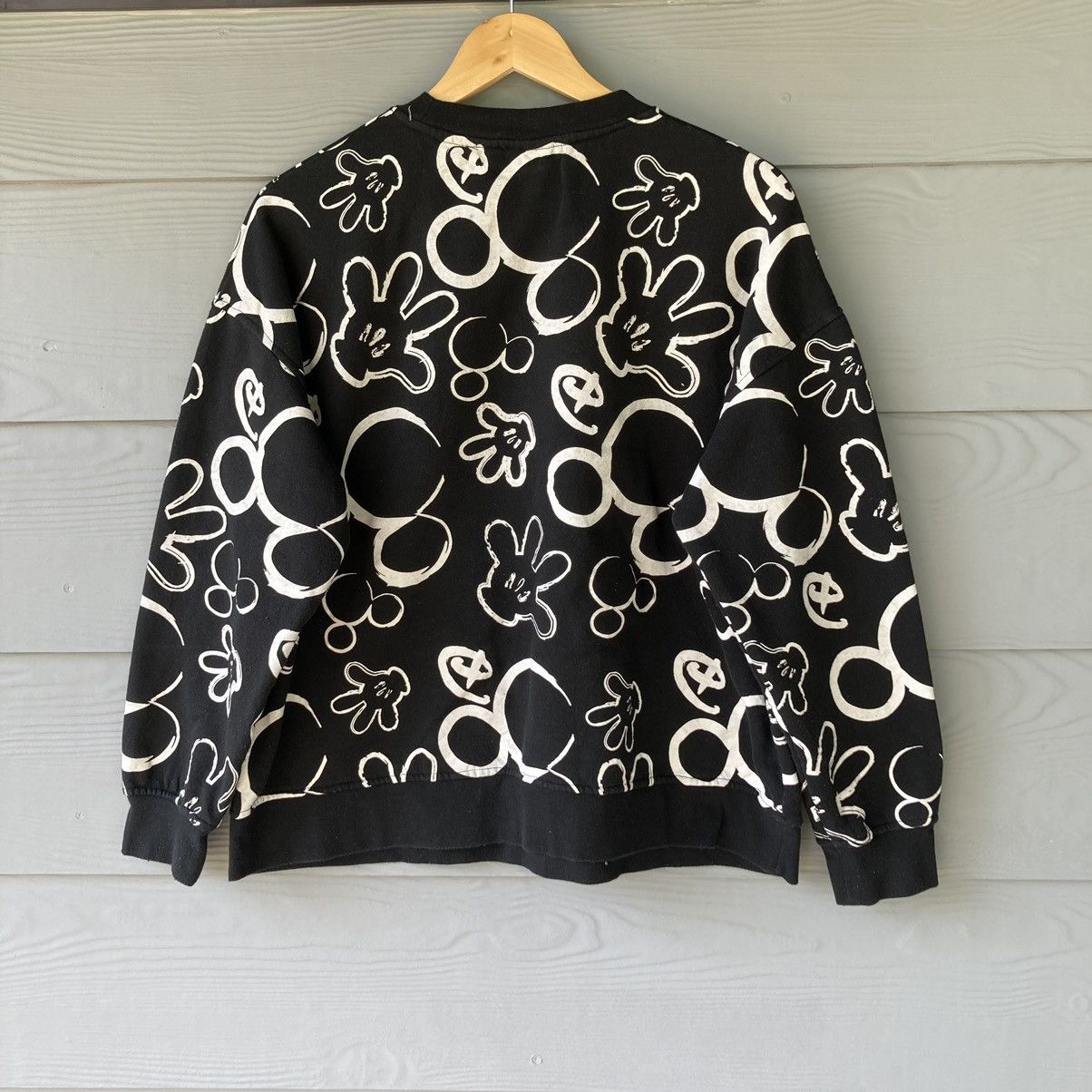 Disney Y2K Disney Black Sweatshirt Size L / US 10 / IT 46 - 5 Thumbnail