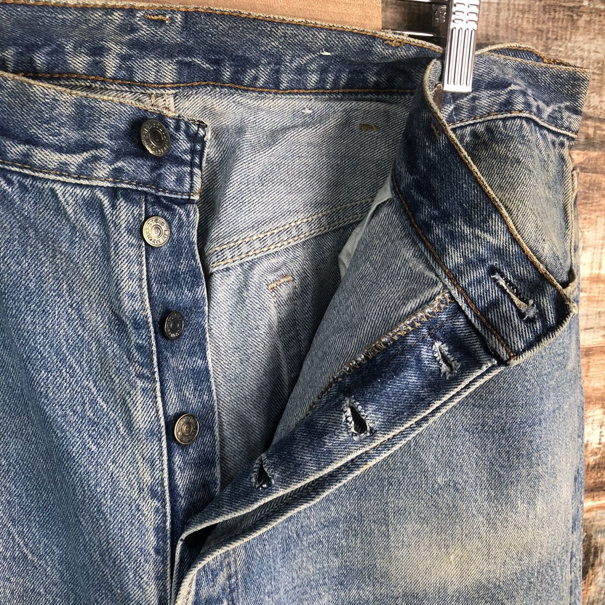 Levi's 80' Levis vintage Blue Denim Pants #A2572 Size US 39 - 13 Thumbnail