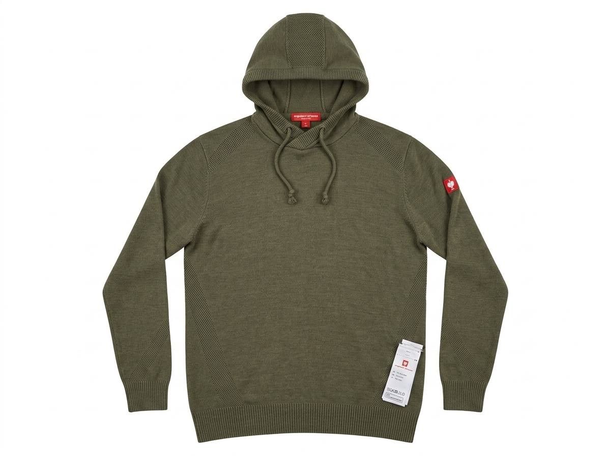Other Engelbert Strauss Knitted Cotton Hoody Olive Green Size L Size US L / EU 52-54 / 3 - 3 Thumbnail