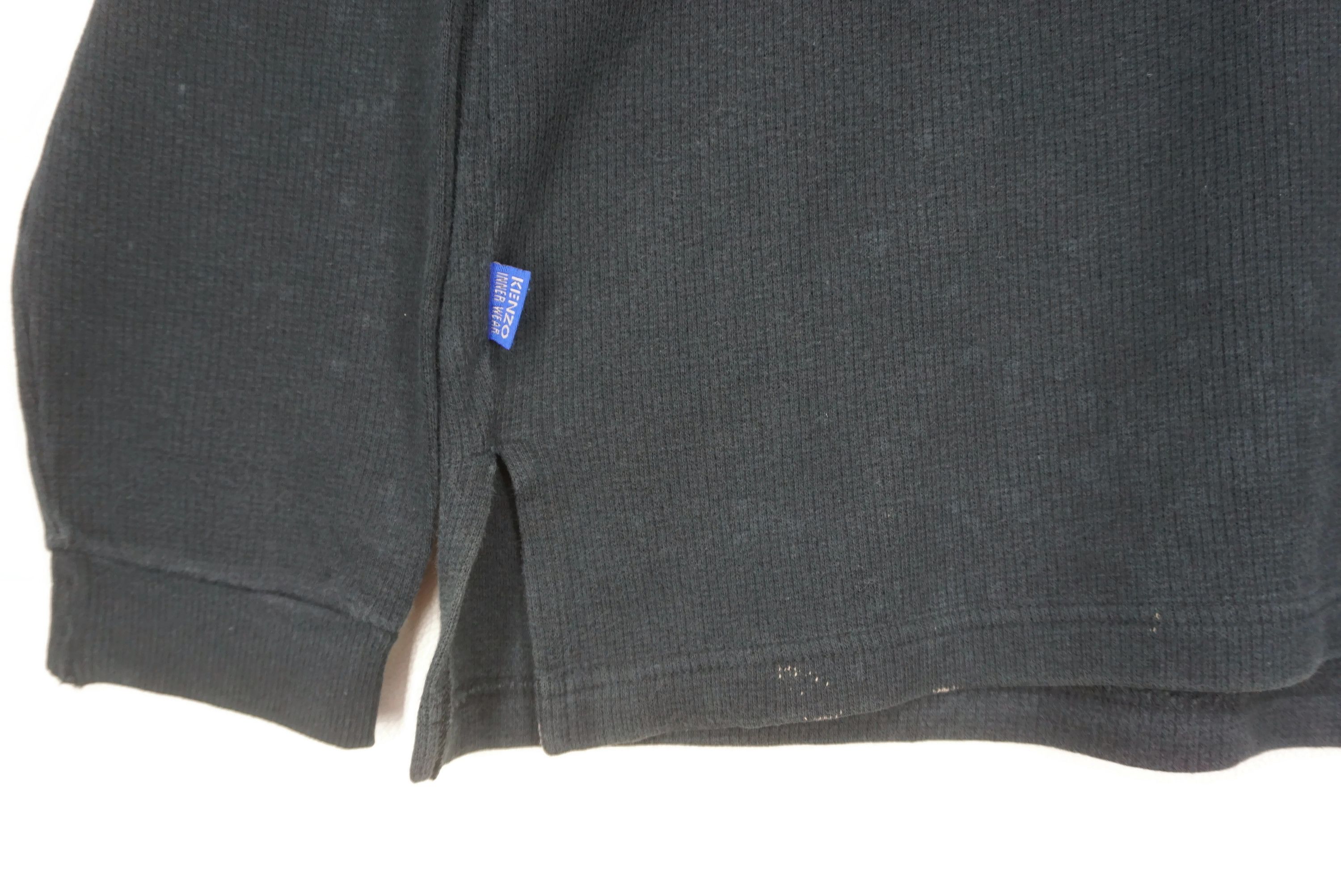 Kenzo Kenzo Homme Y2K Bonne Annee 2000 Long Sleeve Sweater Tee Size US M / EU 48-50 / 2 - 6 Thumbnail